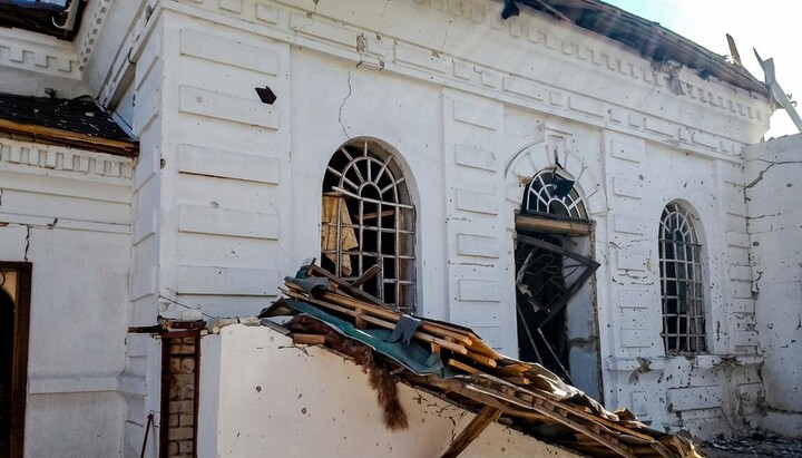 St. Volodymyr Church in Vilniansk. Photo: Zaporizhzhia Eparchy