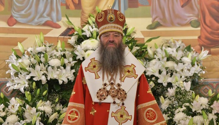 Митрополит Лонгин. Фото: Facebook-страница Банченского монастыря