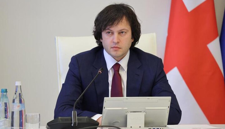 Πρωθυπουργός της Γεωργίας Ιρακλή Κοχαμπίτζε. Φωτογραφία: Accentnews.ge