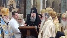 Πατριάρχης Σίο Γ' απευθύνθηκε στο ποίμνιό του μετά την ενθρόνιση