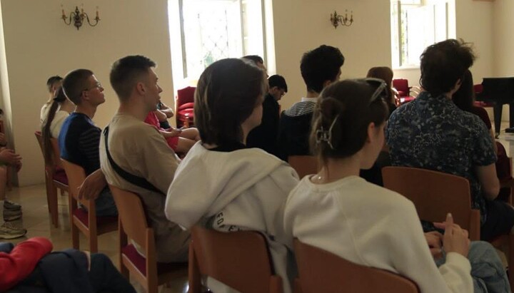 Регіональний з'їзд української православної молоді у Відні. Фото: Центр інформації УПЦ