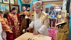 Church сonsecrated after restoration in Zaporizhzhia Eparchy of UOC