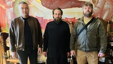 Лотыш обсудил с командованием «Азова» «духовное возрождение Лавры»