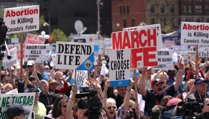 March for Life in Ottawa. Photo: Shutterstock