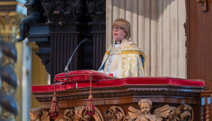 Archbishop Sarah Mullally. Photo: Mullally's Facebook