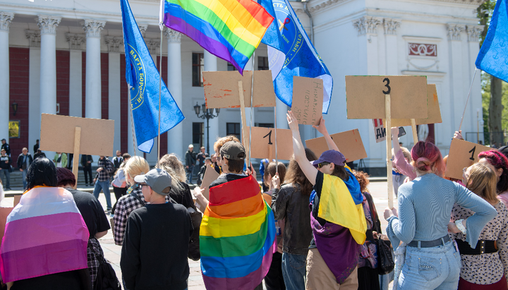 LGBT+ march in Odesa. Photo: suspilne.media