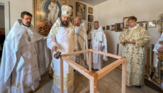 Archbishop Viktor consecrates new church in Odesa Eparchy