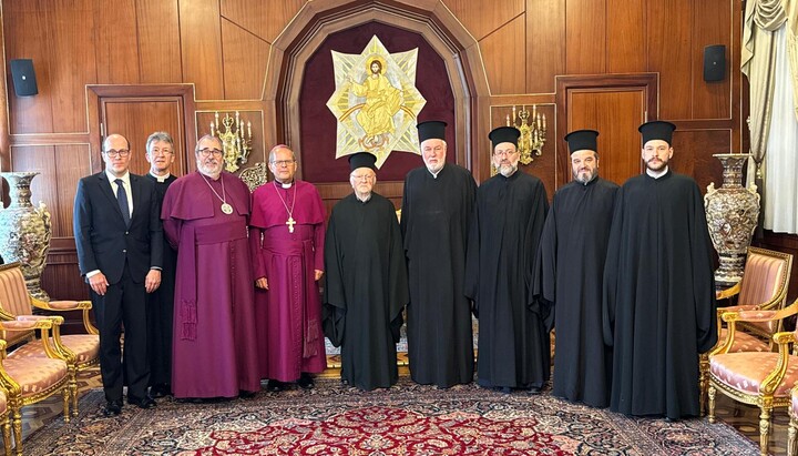 Патріарх Варфоломій та представники англікан на Фанарі. Фото: x.com/AnglicanNews