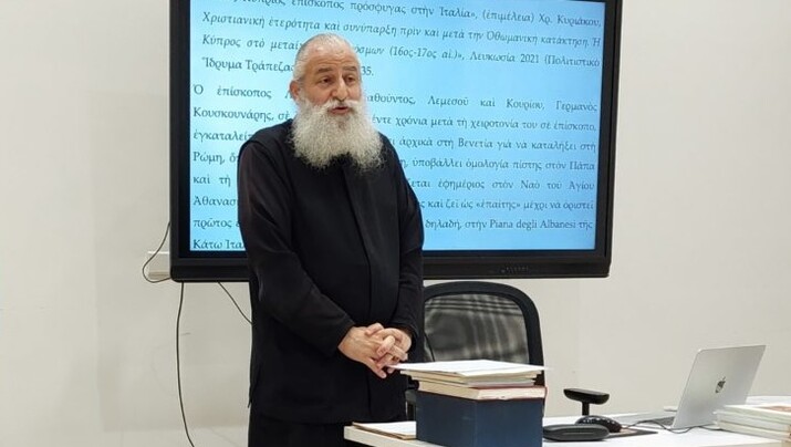Archimandrite Gregory Ioannidis. Photo: KNEWS
