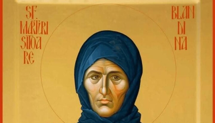 Icon of Venerable Blandina (Gobzhilă) of Iași. Photo: Facebook page of faithful of the Chernivtsi Eparchy
