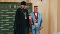 Директор Почаївського заповідника отримав орден від Думенка