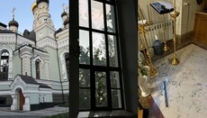 У Києві від обстрілу постраждав храм преподобного Сергія Радонезького