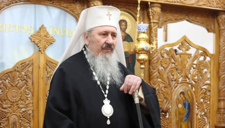 Metropolitan Petru Păduraru of Bessarabia. Photo: mitropoliabasarabiei.md
