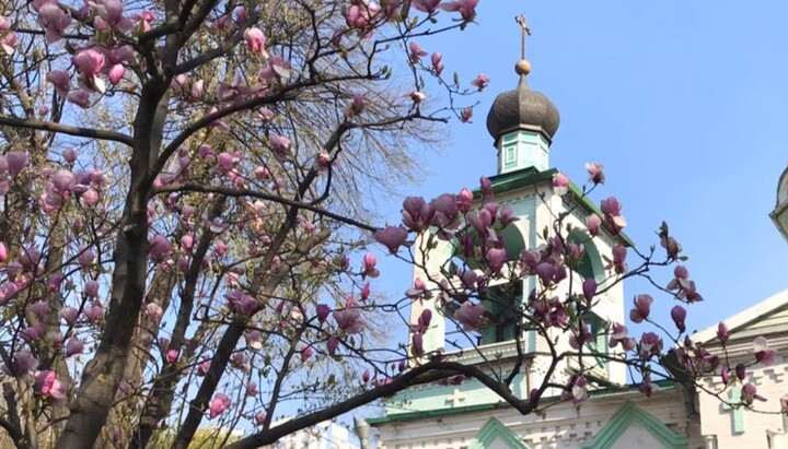 Вознесенський храм у Києві. Фото: Фейсбук парафії УПЦ