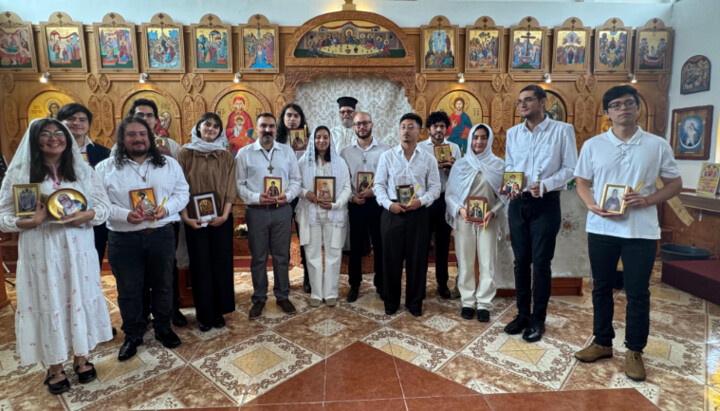 Newly baptized residents of Latin America. Photo: Press Service of the Romanian Orthodox Metropolis of the Americas