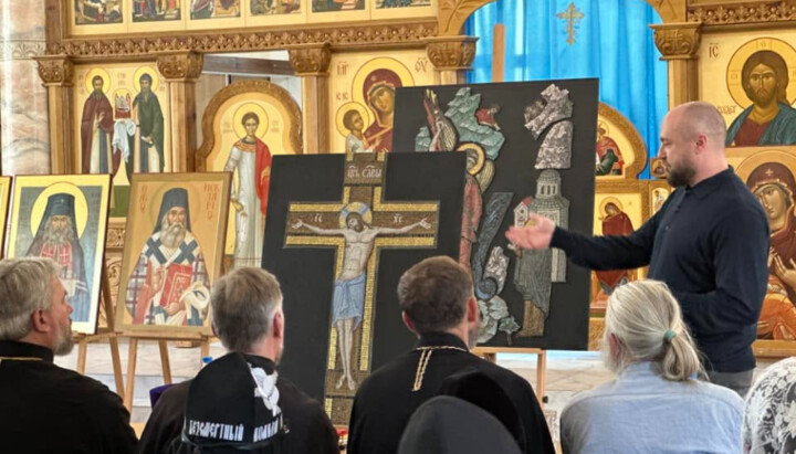 В Одесі відбувся захист дипломних робіт випускників іконописного відділення духовної семінарії. Фото: Інформаційно-просвітницький відділ УПЦ