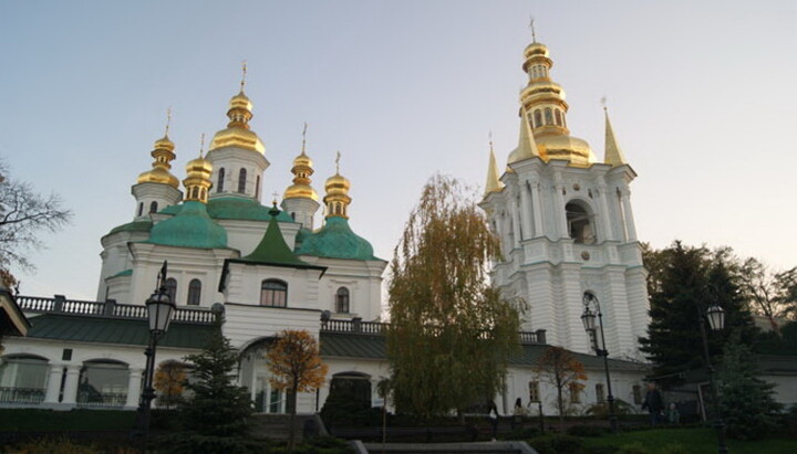 Храм Різдва Богородиці на території Лаври. Фото: lavra.ua