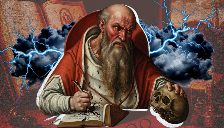 Blessed Jerome of Stridon in anger. Photo: UOJ