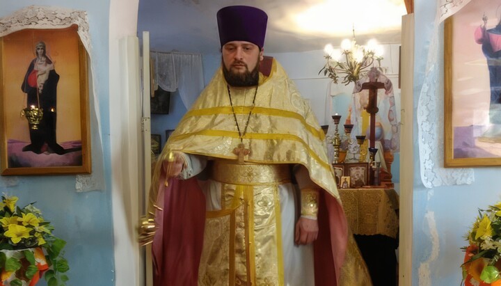 Priest Maksym Andrukhov. Photo: Sumy Eparchy