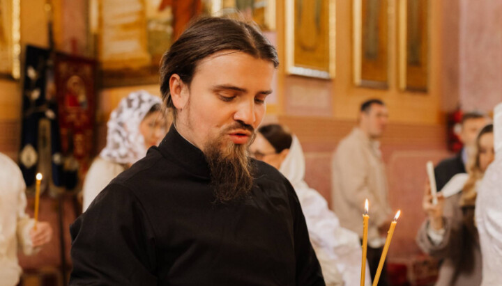 Диакон Андрей Верный. Фото: «Перший козацький»