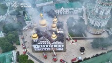 Влада показала стан Успенського собору після обстрілу
