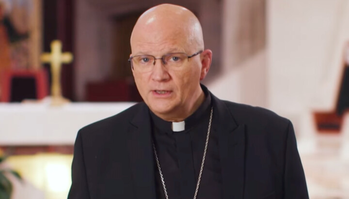Archbishop Edward Weisenburger of Detroit. Photo: a screenshot from the YouTube channel of the Archdiocese of Detroit