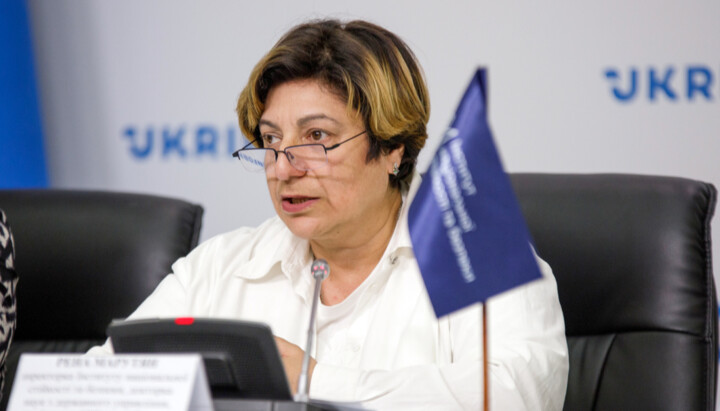 Director of the Institute for National Resilience and Security Rena Marutyan. Photo: Ukrinform
