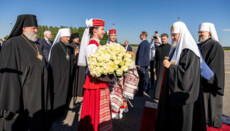 Патріарх Кирило прилетів до Білорусі