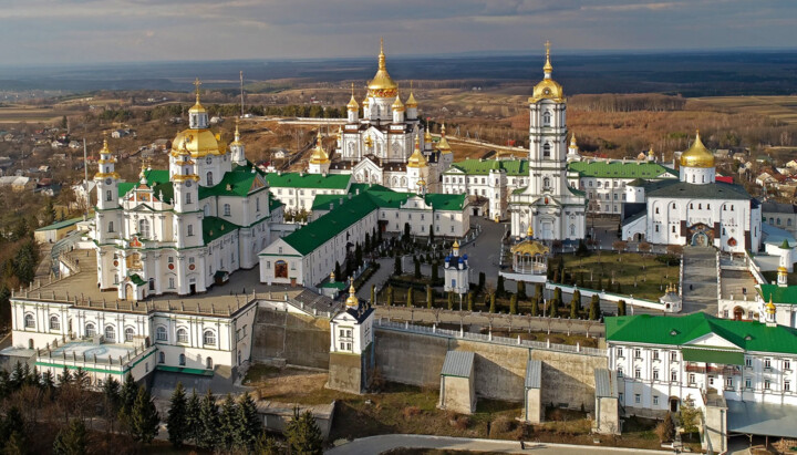 Почаївська Свято-Успенська лавра. Фото: Facebook Почаївської лаври