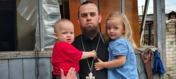 Explosions destroyed a priest’s house in Pavlohrad. Photo: Archbishop Jonah's Facebook