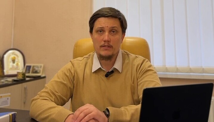 Адвокат УПЦ протоієрей Микита Чекман. Фото: Фейсбук Чекмана