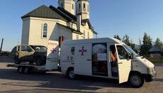 У єпархіях УПЦ передали допомогу військовим і нужденним