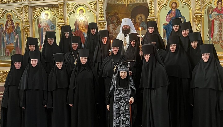 Monastic tonsure at the Ascension Monastery in Mlyniv. Photo: Rivne Eparchy