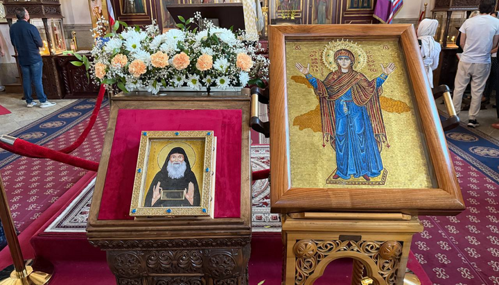 До Праги привезли з Грузії ікону святого Гавриїла з мощами