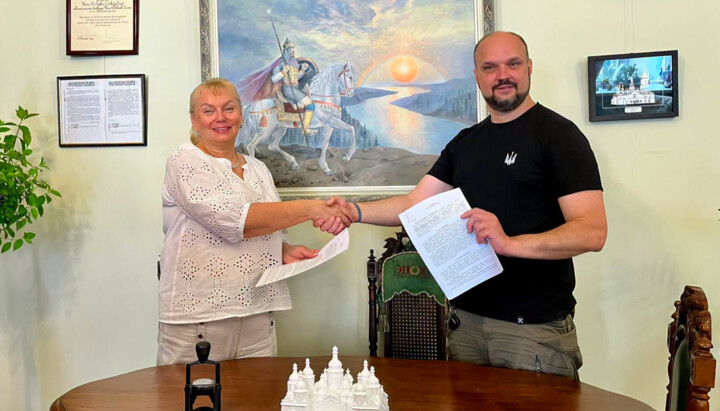 Заповідник «Софія Київська» підписав угоду із ЗСУ. Фото: Національний заповідник у Фейсбуці