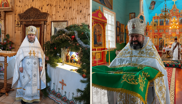 UOC clergy mentioned in the publication about the assembly in Boromyky. Photo: Facebook