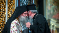 Про ченців Афону на «службі» Думенка в Лаврі
