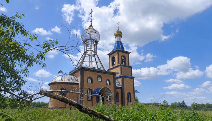 Введенський храм у Курській області. Фото: Курська єпархія РПЦ