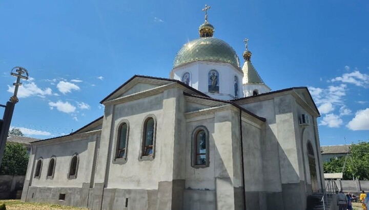 Храм УПЦ в честь Тихвинской иконы Божией Матери. Фото: Фейсбук Андрея Кравчука