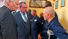 Юраш показав кардиналу Ватикану російських військовополонених