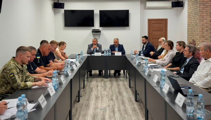 DESS discussed preparations for Hasidic pilgrims’ visit for the Rosh Hashanah feast. Photo: DESS Facebook page
