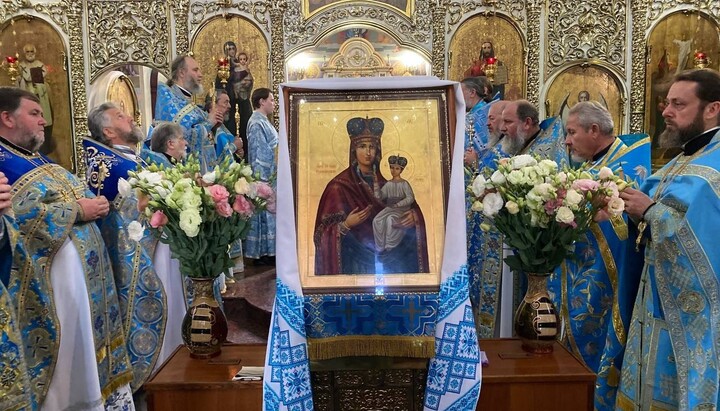 Чудотворна Турковицька ікона Божої Матері. Фото: Криворізька єпархія