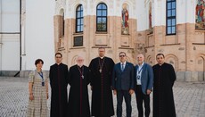 Остапенко провів делегацію Ватикану до Дальніх печер Києво-Печерської лаври