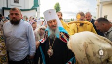 Предстоятель УПЦ очолив престольне свято в Ольгинському соборі столиці