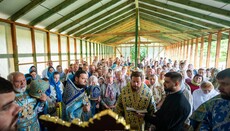 Митрополит Віктор очолив престольне свято в гнаній Казанській громаді