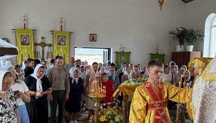 Празднование в Мнишине. Фото: Ровенская епархия