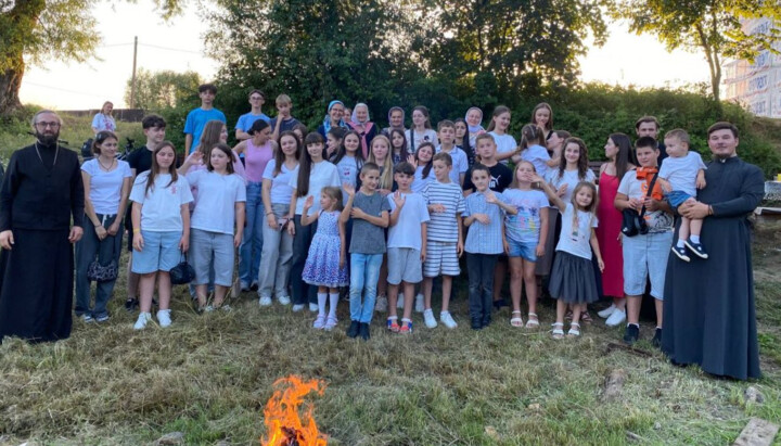 Children at the Ascension Holidays summer camp in Poltava. Photo: Poltava Eparchy