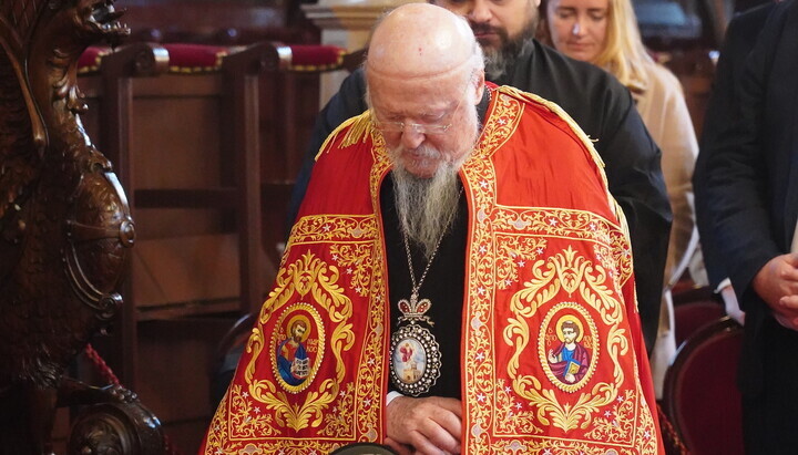 Патріарх Варфоломій. Фото: прес-служба Фанару