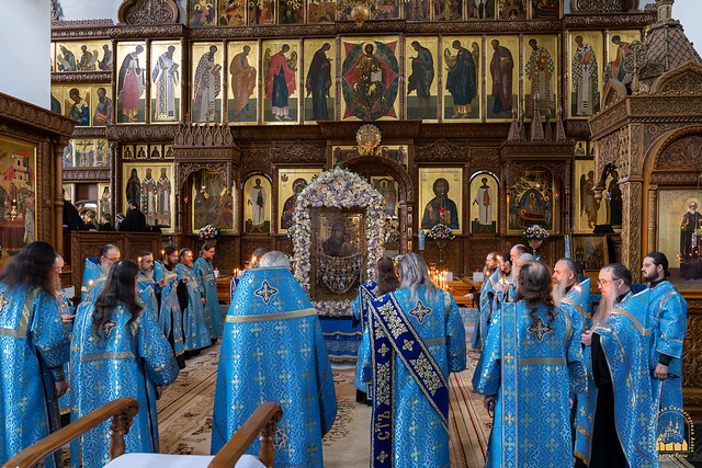 Літургія у Святогірській лаврі. Фото: прес-служба обителі