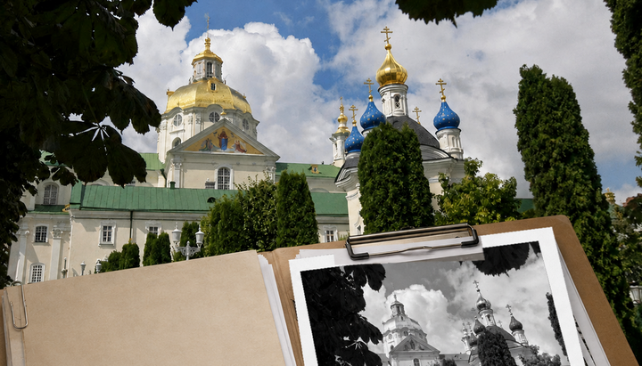 Почаївська лавра. Ілюстрація: СПЖ